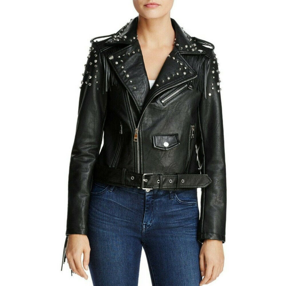 Saint Laurent Women's Leather Biker Jacket