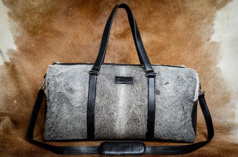Leather, Suede Or Pony Hair Overnight & Weekend Bags