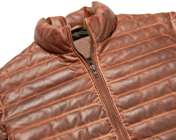 The Coolest Leather Puffer Jackets You Need Right Now